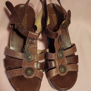 Brown Leather Sandals